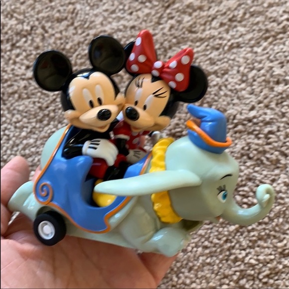 Disney Parks Dumbo Ride featuring Mickey & Minnie Pull back Car - Picture 2 of 7